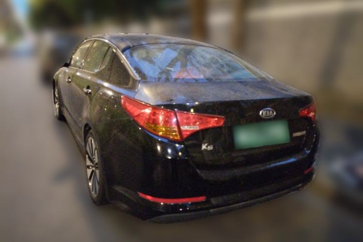 Used Kia K5 2011 2.0L Automatic DLX Rear Left 45 Deg
