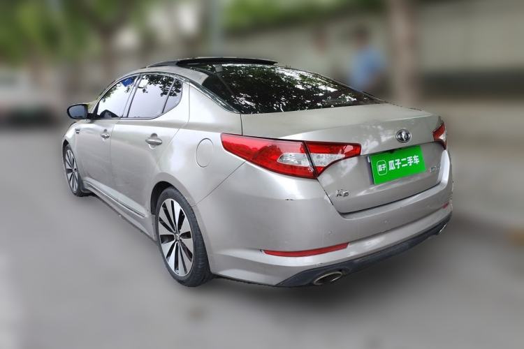 Used Kia K5 2011 2.0L Automatic Premium Rear Left 45 Deg
