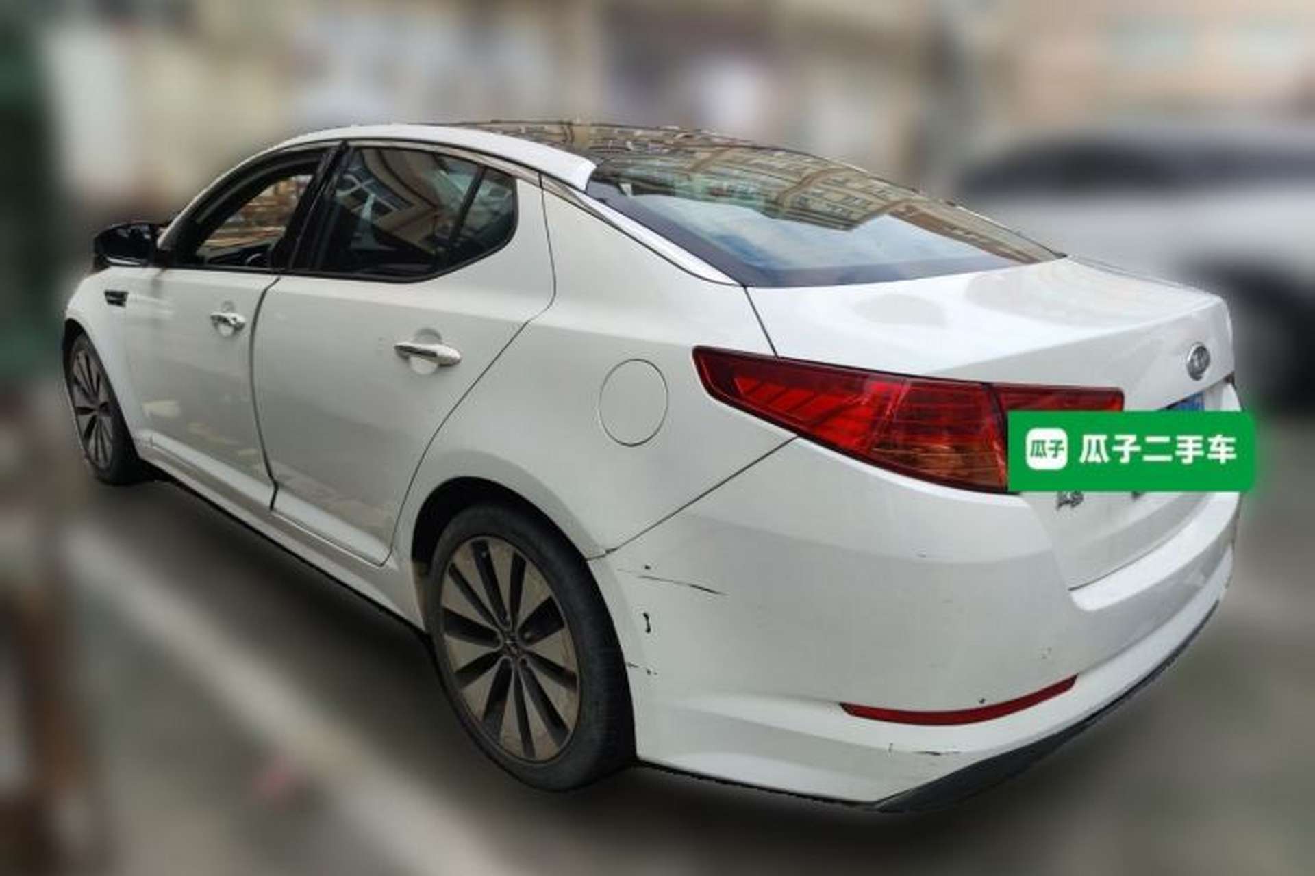 Used Kia K5 2011 2.0L Automatic DLX Rear Left 45 Deg