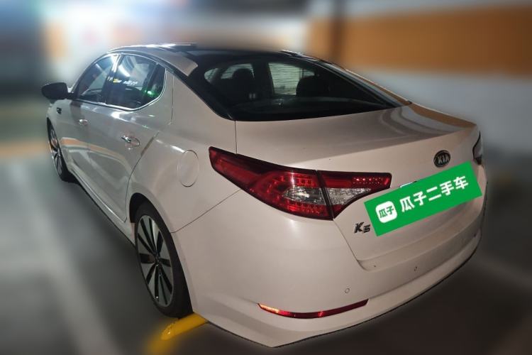 Used Kia K5 2011 2.0L Automatic Premium Rear Left 45 Deg