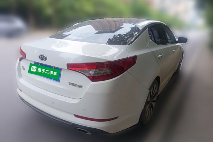 Used Kia K5 2011 2.0L Automatic Premium Rear Right 45 Deg