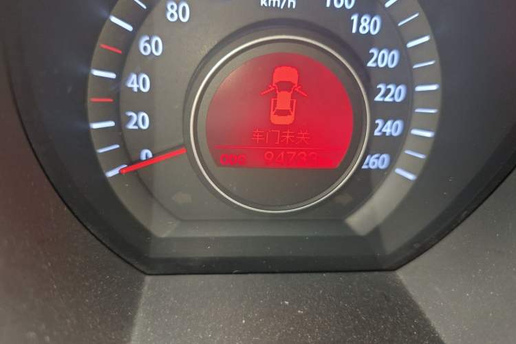 Used Kia K5 2012 2.0L Automatic GL Odometer Close Up