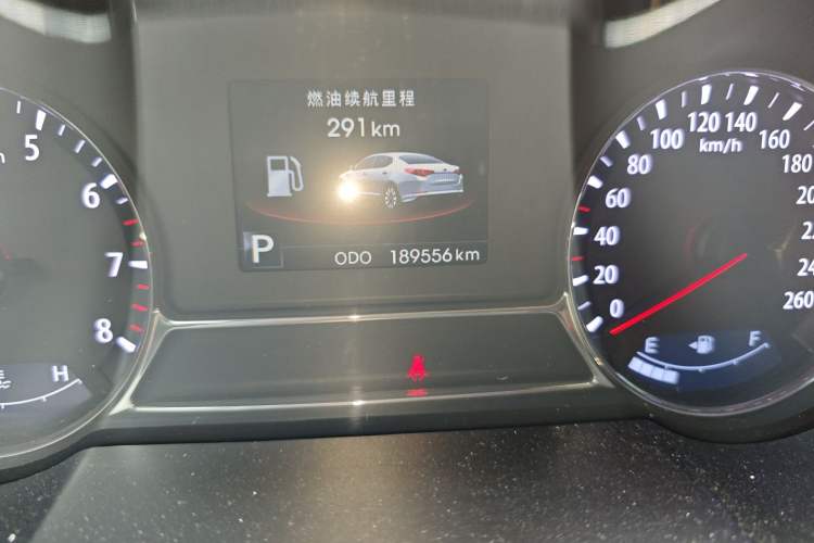 Used Kia K5 2012 2.0L Automatic DLX Odometer Close Up