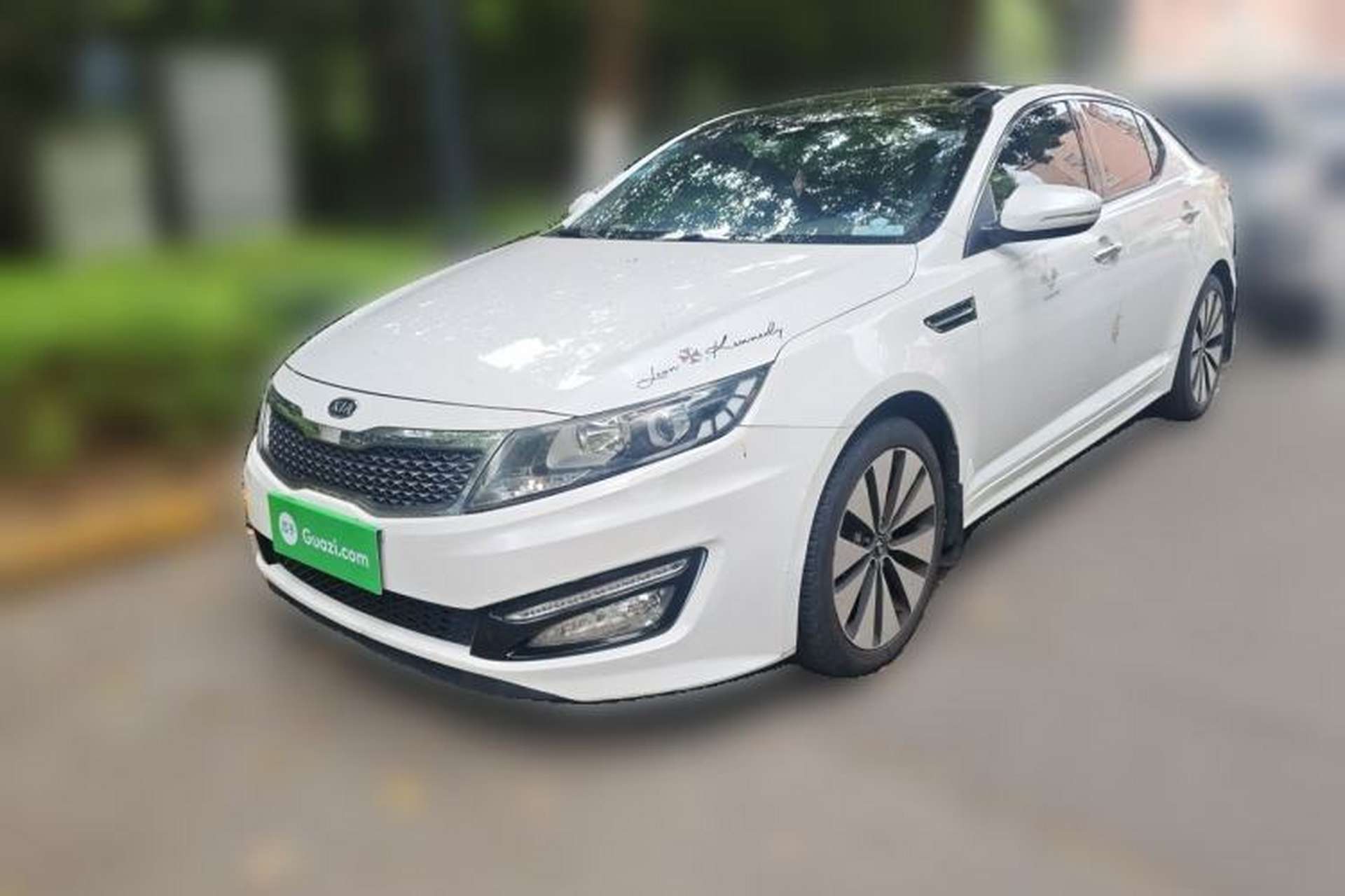 Used Kia K5 2012 2.0L Automatic DLX Front Left 45 Deg
