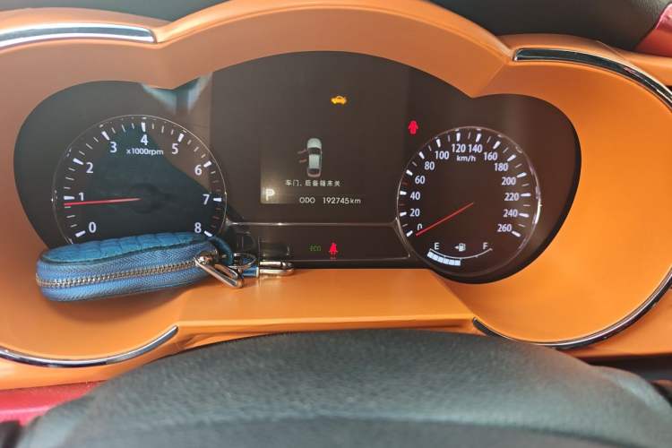 Used Kia K5 2012 2.0L Automatic Premium Odometer Close Up