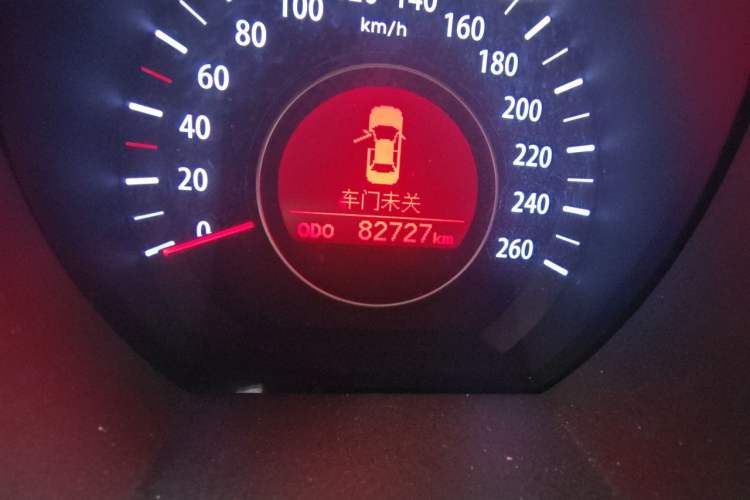 Used Kia K5 2012 2.0L Manual GL Odometer Close Up