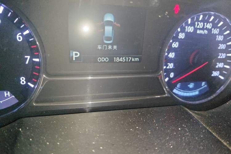 Used Kia K5 2012 2.0L Automatic DLX Odometer Close Up