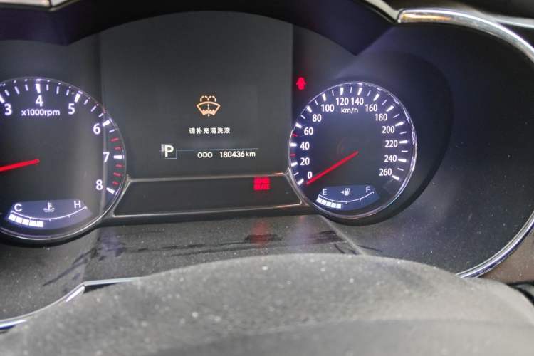 Used Kia K5 2012 2.0L Automatic DLX Odometer Close Up
