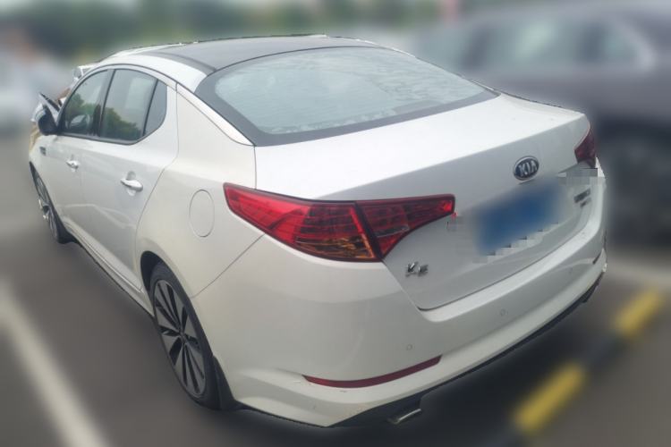 Used Kia K5 2012 2.0L Automatic DLX Rear Left 45 Deg