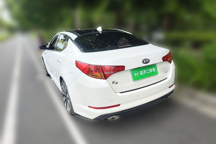 Used Kia K5 2012 2.0L Automatic DLX Rear Left 45 Deg