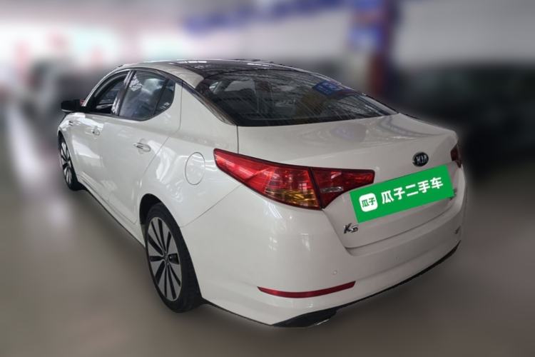 Used Kia K5 2012 2.0L Automatic DLX Rear Left 45 Deg