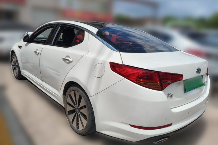 Used Kia K5 2012 2.0L Automatic DLX Rear Left 45 Deg