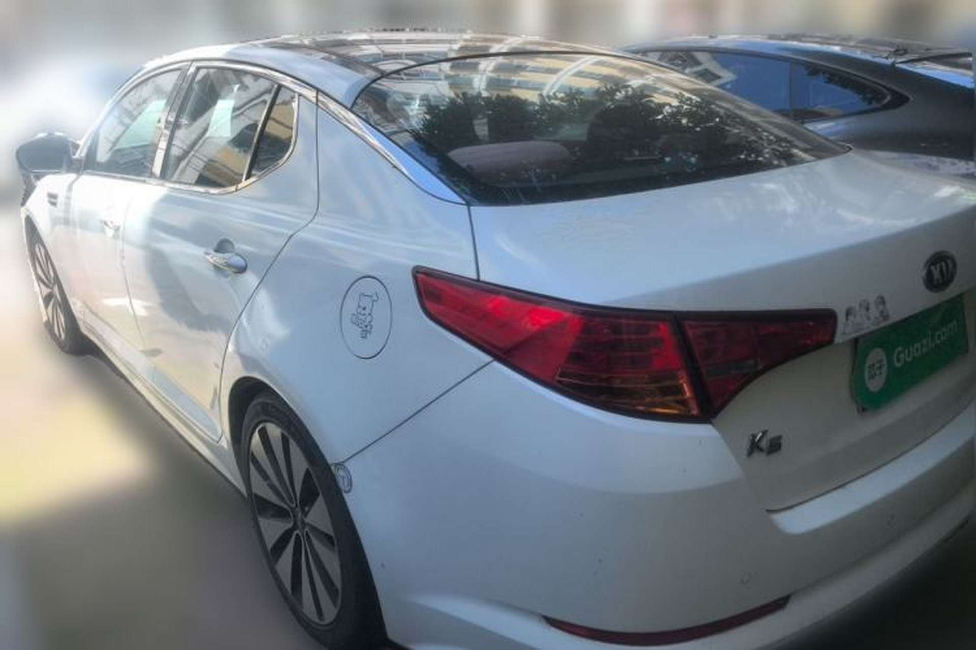 Used Kia K5 2012 2.0L Automatic DLX Rear Left 45 Deg