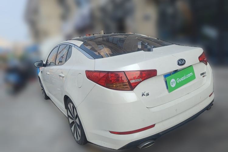 Used Kia K5 2012 2.0L Automatic DLX Rear Left 45 Deg