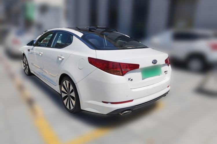 Used Kia K5 2012 2.0L Automatic DLX Rear Left 45 Deg
