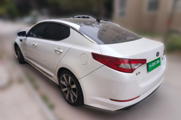 Used Kia K5 2012 2.4L Automatic DLX Rear Left 45 Deg