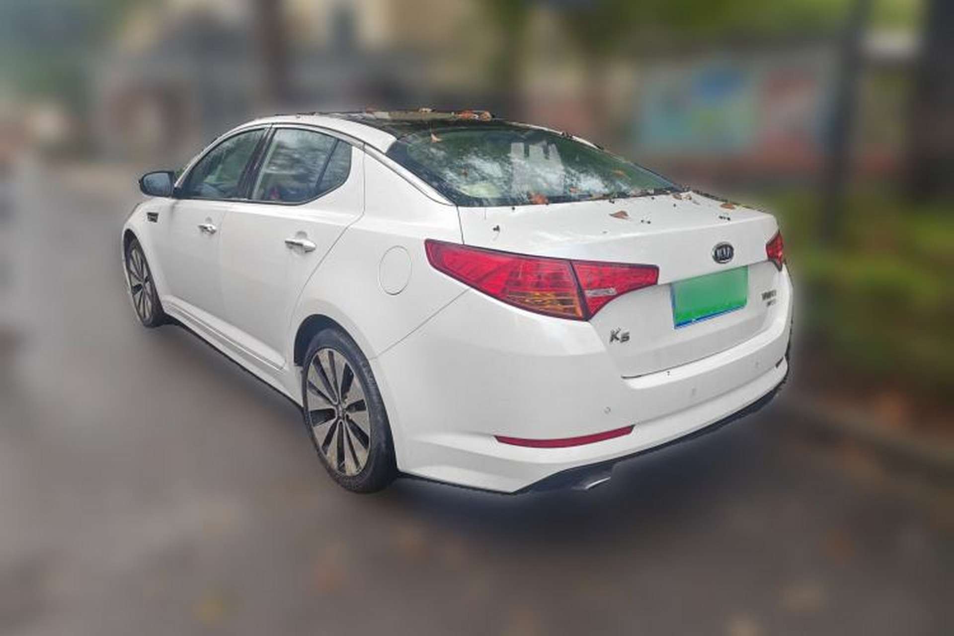 Used Kia K5 2012 2.0L Automatic DLX Rear Left 45 Deg
