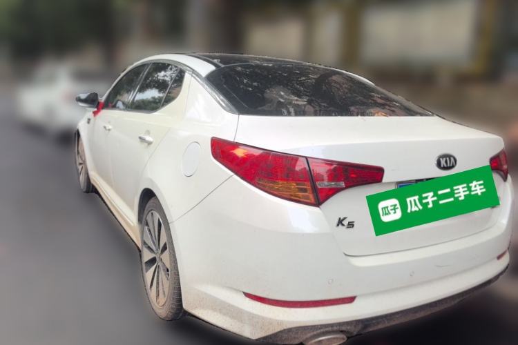 Used Kia K5 2012 2.0L Automatic DLX Rear Left 45 Deg