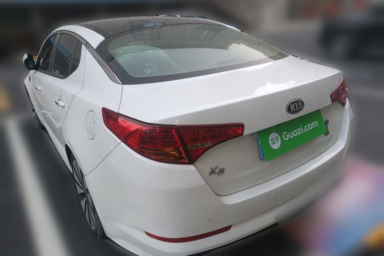Used Kia K5 2012 2.0L Automatic DLX Rear Left 45 Deg