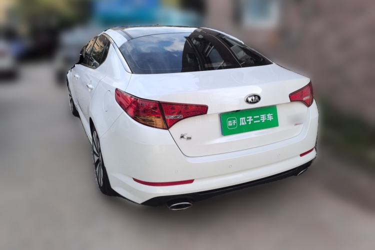 Used Kia K5 2012 2.0L Automatic DLX Rear Left 45 Deg