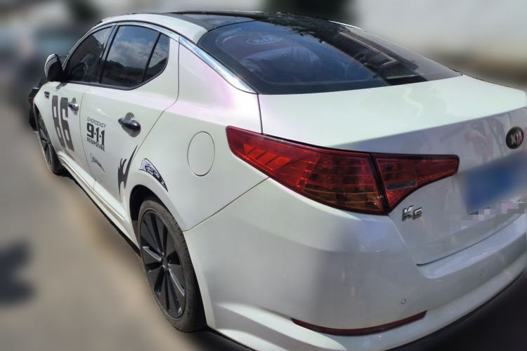 Used Kia K5 2012 2.0L Automatic DLX Rear Left 45 Deg