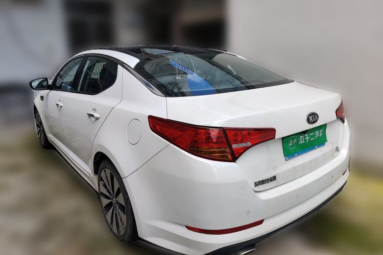 Used Kia K5 2012 2.0L Automatic DLX Rear Left 45 Deg