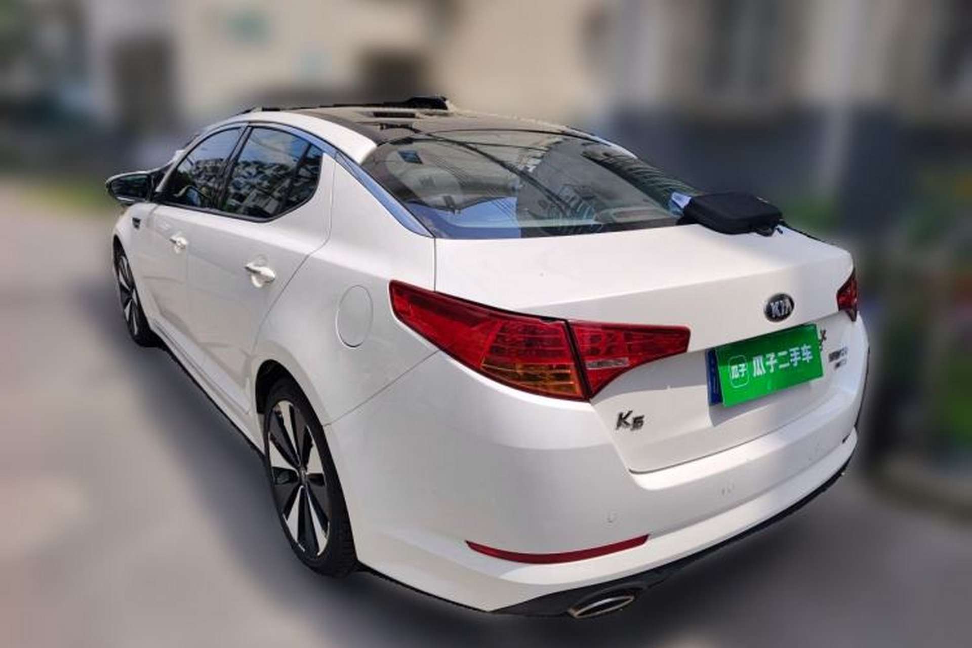 Used Kia K5 2012 2.0L Automatic DLX Rear Left 45 Deg