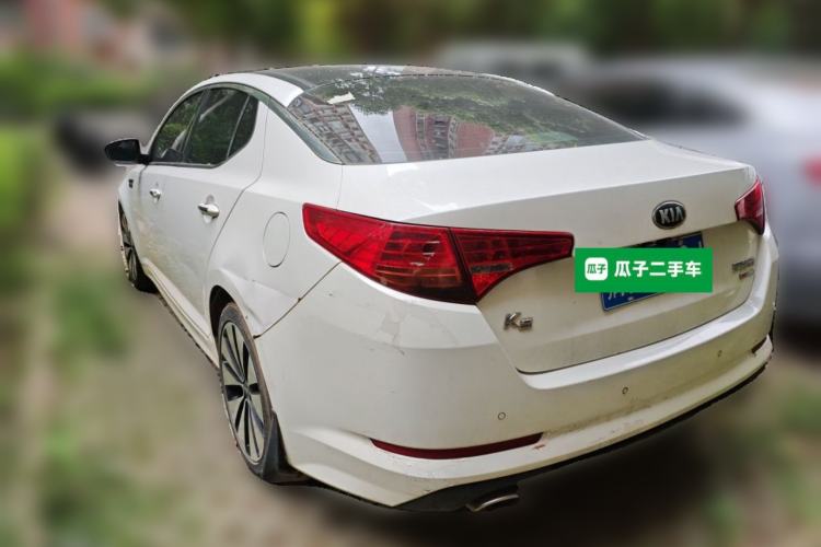 Used Kia K5 2012 2.0L Automatic DLX Rear Left 45 Deg