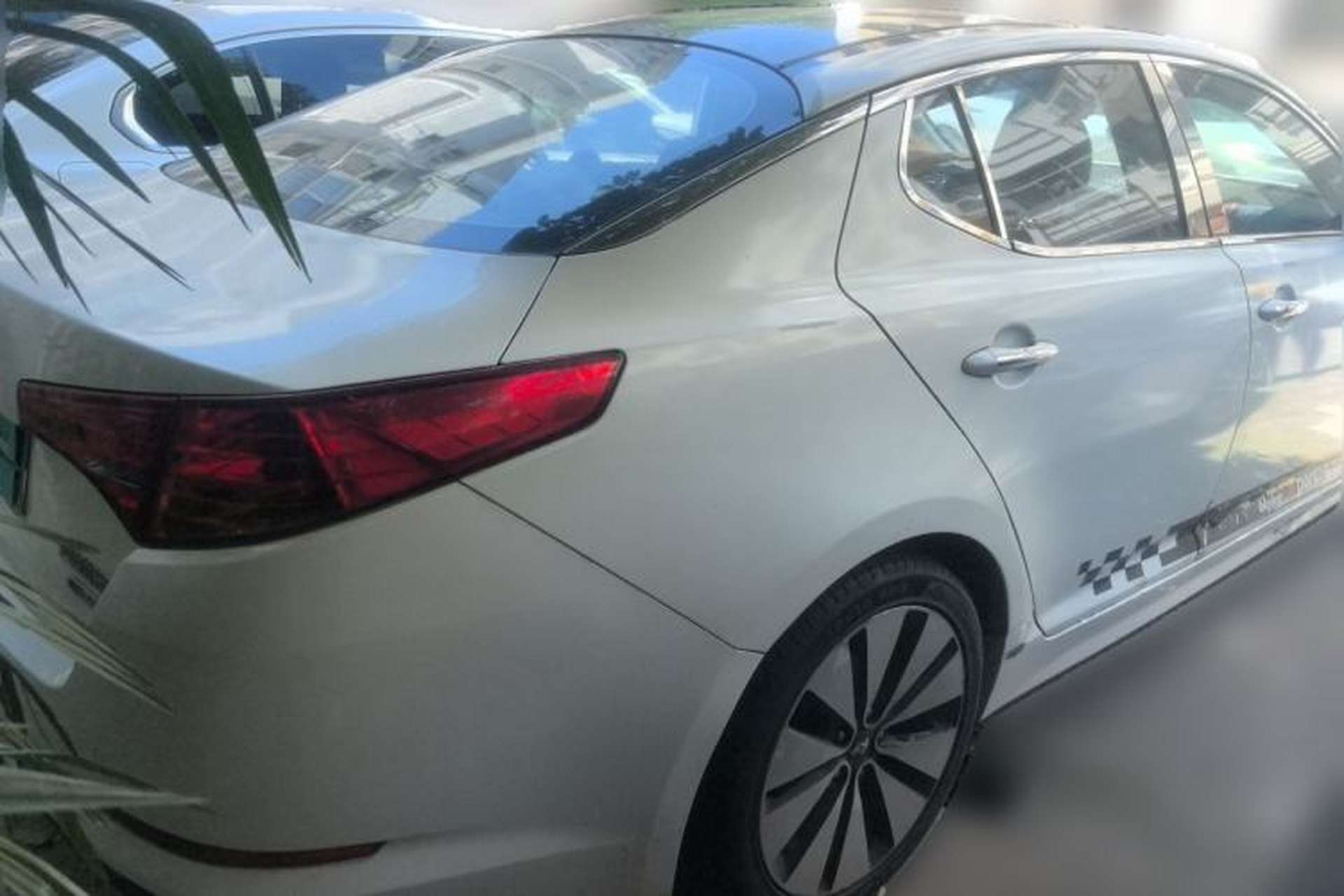 Used Kia K5 2012 2.0L Automatic DLX Rear Right 45 Deg