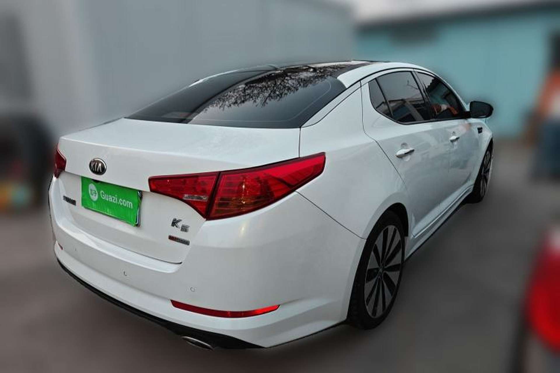 Used Kia K5 2012 2.0L Automatic DLX Rear Right 45 Deg