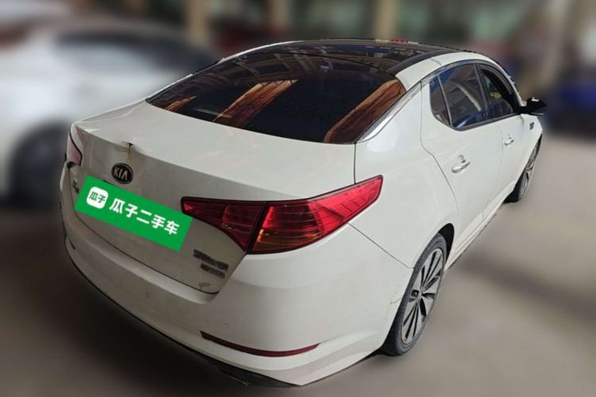 Used Kia K5 2012 2.0L Automatic DLX Rear Right 45 Deg
