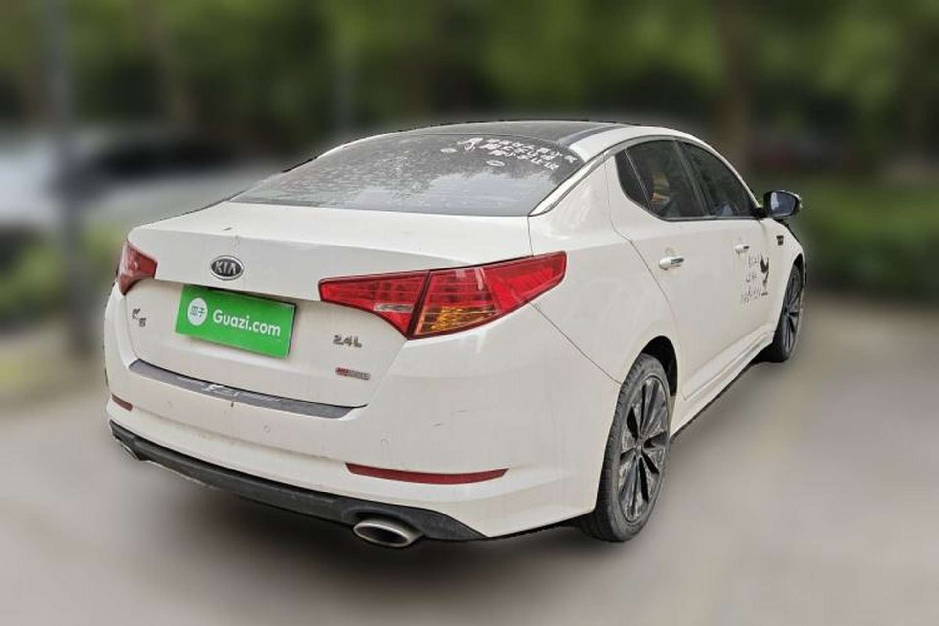 Used Kia K5 2012 2.0L Automatic DLX Rear Right 45 Deg