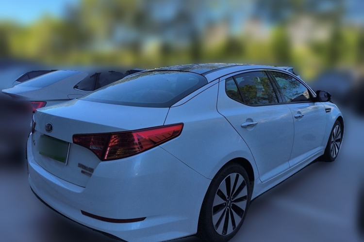 Used Kia K5 2012 2.0L Automatic DLX Rear Right 45 Deg