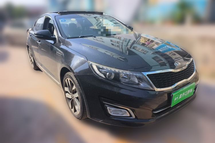Used Kia K5 2014 2.0L Automatic LUXURY Front Right 45 Deg