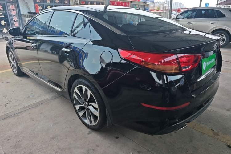 Used Kia K5 2014 2.0L Automatic LUXURY Rear Left 45 Deg