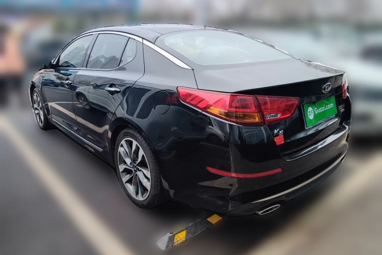 Used Kia K5 2014 2.0L Automatic LUXURY Rear Left 45 Deg
