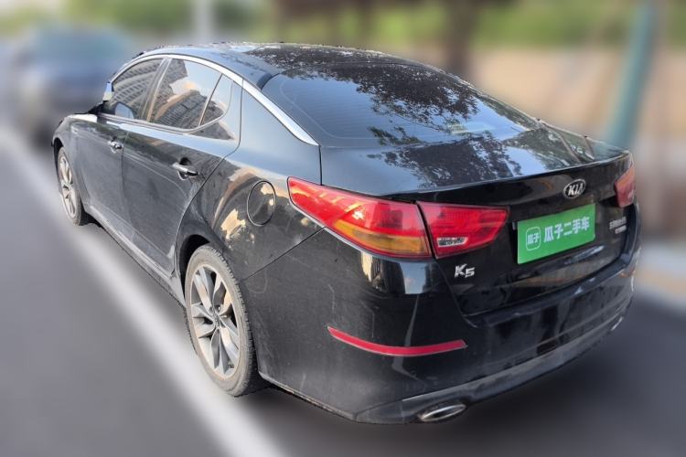 Used Kia K5 2014 2.0L Automatic LUXURY Rear Left 45 Deg