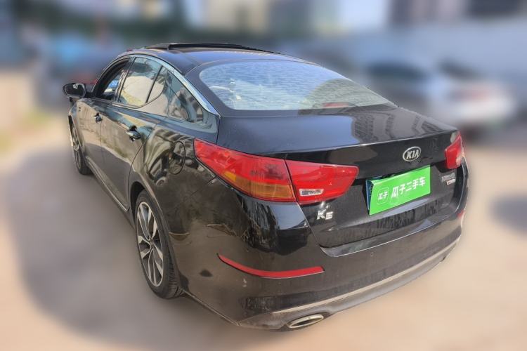 Used Kia K5 2014 2.0L Automatic LUXURY Rear Left 45 Deg