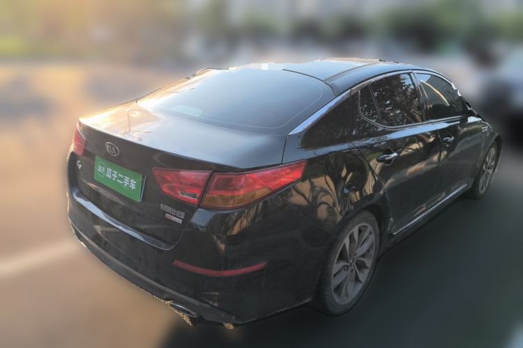 Used Kia K5 2014 2.0L Automatic LUXURY Rear Right 45 Deg