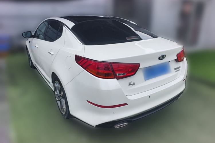 Used Kia K5 2014 2.0L Automatic LUXURY Rear Left 45 Deg