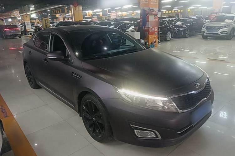 Used Kia K5 2014 2.0L Automatic LUXURY Front Right 45 Deg