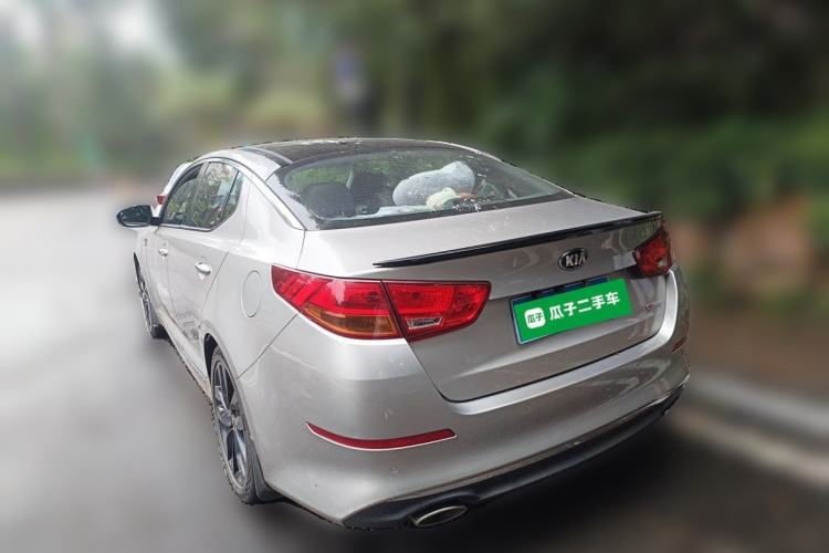 Used Kia K5 2014 2.0L Automatic LUXURY Rear Left 45 Deg