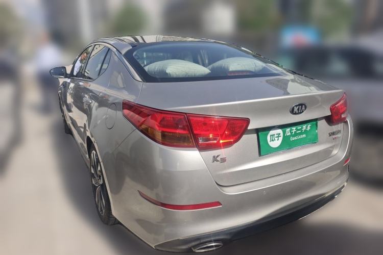 Used Kia K5 2014 2.0L Automatic LUXURY Rear Left 45 Deg