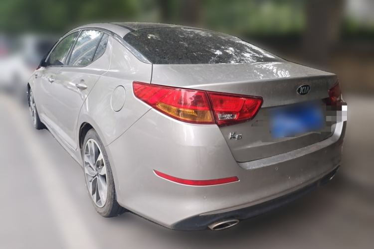 Used Kia K5 2014 2.0L Automatic LUXURY Rear Left 45 Deg