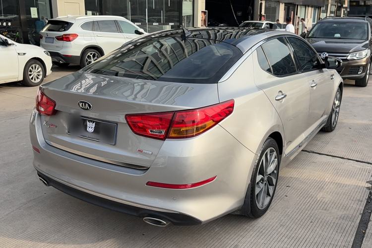 Used Kia K5 2014 2.0L Automatic LUXURY Rear Right 45 Deg