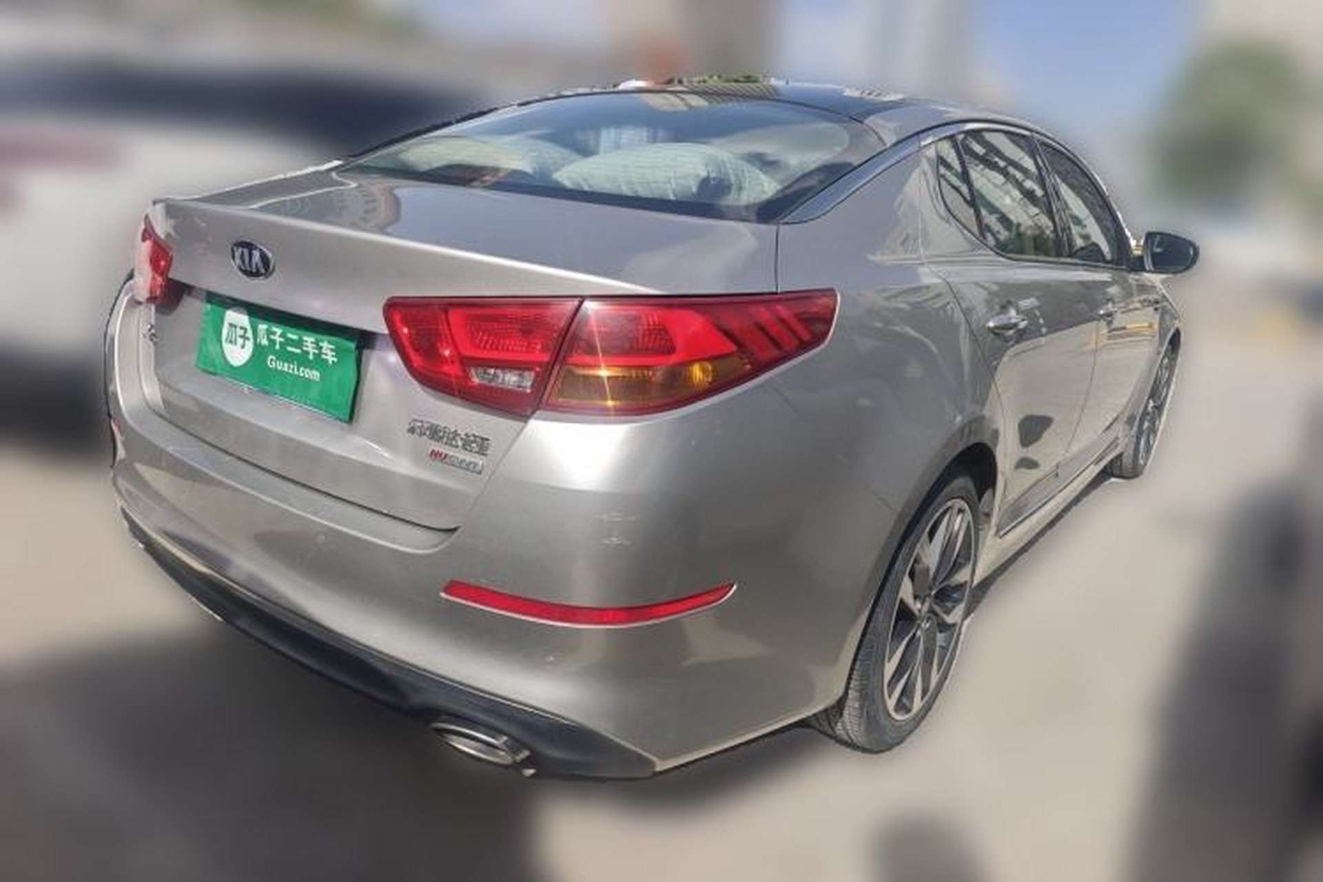 Used Kia K5 2014 2.0L Automatic LUXURY Rear Right 45 Deg