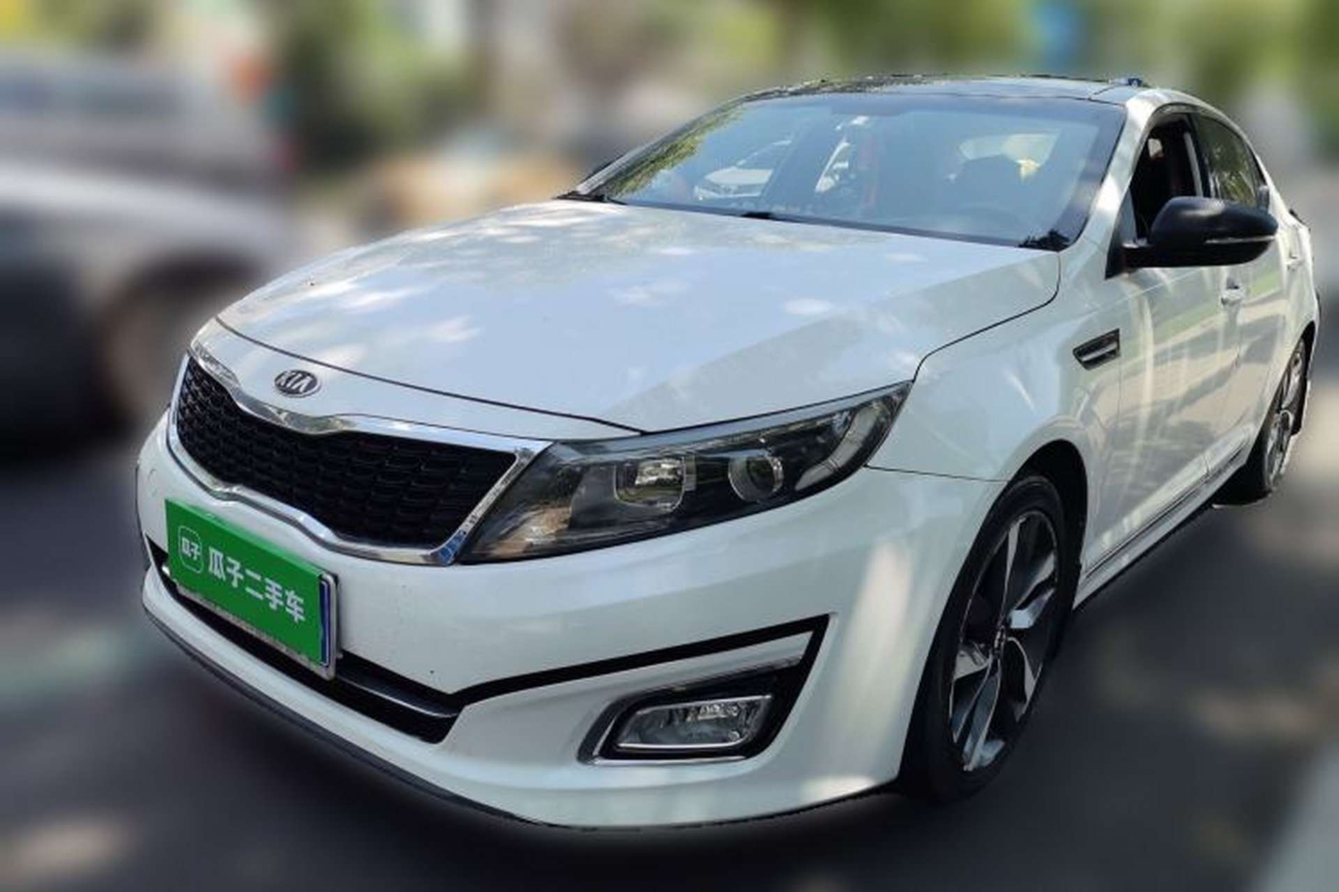 Used Kia K5 2014 2.0L Automatic LUXURY Front Left 45 Deg