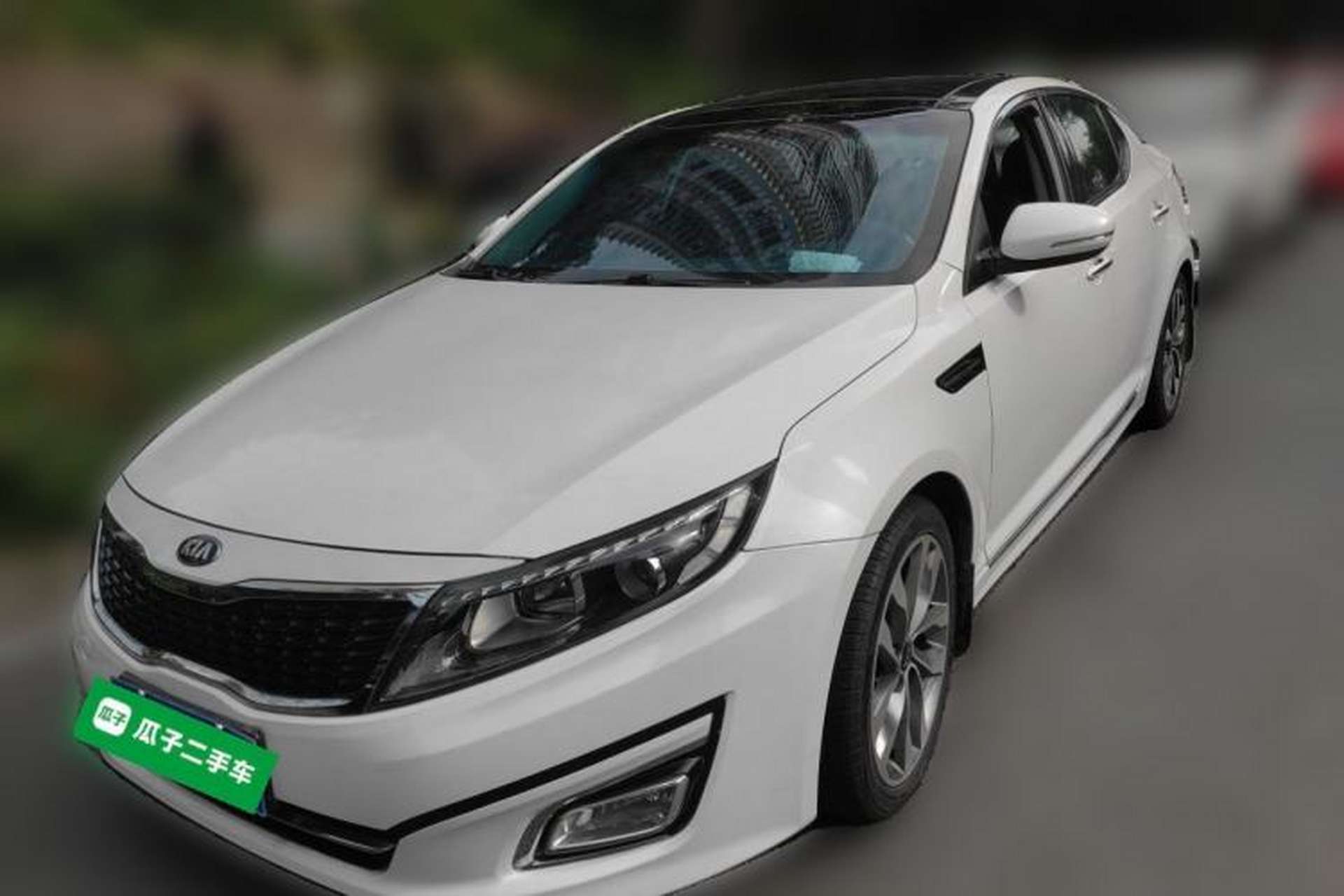 Used Kia K5 2014 2.0L Automatic LUXURY Front Left 45 Deg