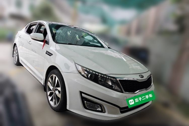 Used Kia K5 2014 2.0L Automatic LUXURY Front Right 45 Deg