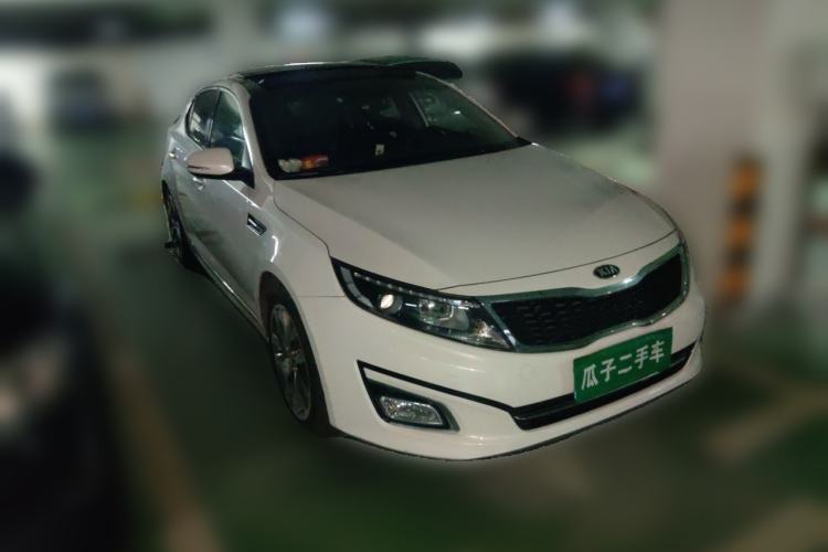 Used Kia K5 2014 2.0L Automatic LUXURY Front Right 45 Deg